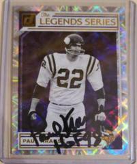 Paul Krause Football Cards 2019 Donruss The Legends Series Autographs Prices