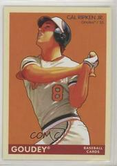 Cal Ripken Jr. #20 Baseball Cards 2009 Upper Deck Goudey Prices