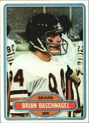 Brian Baschnagel Football Cards 1980 Topps Prices