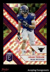 Adam Thielen [Aspirations Red] #3 Football Cards 2018 Panini Elite Draft Picks Prices