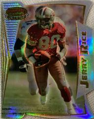 Jerry Rice [Refractor] Football Cards 1996 Bowman's Best Cuts Prices