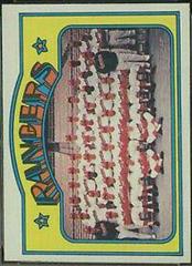 Rangers Team #668 Baseball Cards 1972 Topps Prices