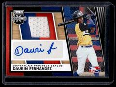 Daurin Fernandez #DMS-DF Baseball Cards 2022 Panini Elite Extra Edition DPL Material Signatures Prices
