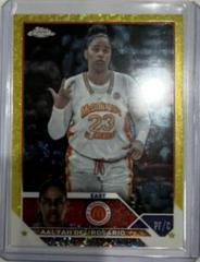 Aalyah Del Rosario [Gold RayWave] #CA-AD Basketball Cards 2023 Topps Chrome McDonald's All American Autographs Prices