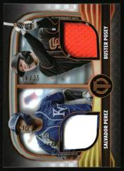 Buster Posey Baseball Cards 2022 Topps Tribute Dual Relics Prices