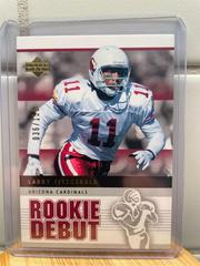 Larry Fitzgerald [Gold 150] Football Cards 2005 Upper Deck Rookie Debut Prices