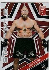 Brock Lesnar [Red] #7 Wrestling Cards 2023 Donruss Elite WWE Star Status Prices