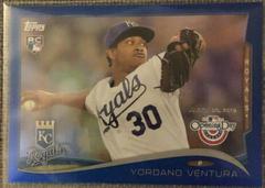 Yordano Ventura [Blue] #4 Baseball Cards 2014 Topps Opening Day Prices
