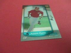 Adam Dunn #385 Baseball Cards 2000 Bowman Chrome Prices