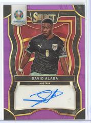 David Alaba [Purple Prizm] Soccer Cards 2020 Panini Select UEFA Euro Signatures Prices