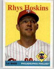 Rhys Hoskins #6 Baseball Cards 2019 Topps Archives Prices