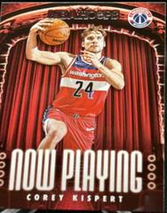 Corey Kispert #15 Basketball Cards 2021 Panini Hoops Now Playing Prices