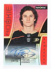 Trevor Zegras [Red Autograph] #RP-TZ Hockey Cards 2021 Upper Deck Synergy Rookie Portraits Prices
