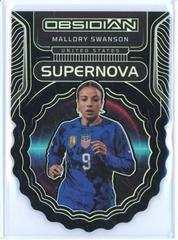 Mallory Swanson #15 Soccer Cards 2022 Panini Obsidian Supernova Prices