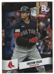 Triston Casas [Black Foil] #54 Baseball Cards 2024 Topps Big League Baseball Prices