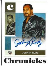 Johnny Rodz Wrestling Cards 2022 Panini Chronicles WWE Signatures Prices