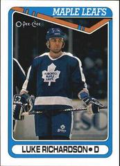 Luke Richardson #428 Hockey Cards 1990 O-Pee-Chee Prices