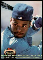 Ken Griffey Jr. #603 Baseball Cards 1992 Stadium Club Prices