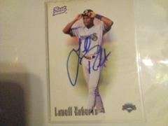 Lonell  Roberts Baseball Cards 1997 Bowman's Best Certified Autograph Prices
