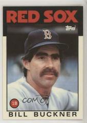 Bill Buckner #443 Baseball Cards 1986 Topps Tiffany Prices