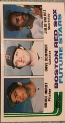 Red Sox Future Star [Hurst, Schmidt, Valdez] #381 Baseball Cards 1982 Topps Prices