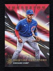 Cristian Hernandez [Red Foil Pattern II] #3 Baseball Cards 2023 Bowman Inception Prices