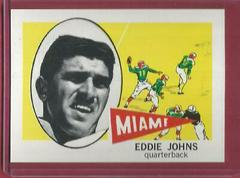 Eddie Johns #107 Football Cards 1961 NU Card Prices