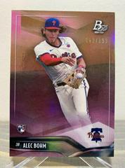 Alec Bohm [Pink] #20 Baseball Cards 2021 Bowman Platinum Prices