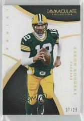 Aaron Rodgers [Gold] #20 Football Cards 2015 Panini Immaculate Prices