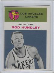 Rod Hundley #21 Basketball Cards 1961 Fleer Prices