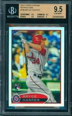 Bryce Harper [Autograph Atomic Refractor] #BH Baseball Cards 2012 Topps Chrome Prices