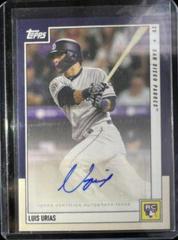 Luis Urias [Autograph] Baseball Cards 2019 Topps on Demand Rookie Review Prices