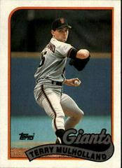 Terry Mulholland #41 Baseball Cards 1989 Topps Prices