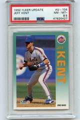 Jeff Kent #U-104 Baseball Cards 1992 Fleer Update Prices
