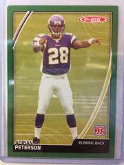 Adrian Peterson Football Cards 2007 Topps Total Prices