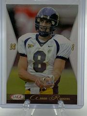 Aaron Rodgers #37 Football Cards 2005 Sage Prices