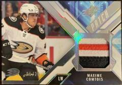 Maxime Comtois [Patch] Hockey Cards 2021 SPx Jersey Prices