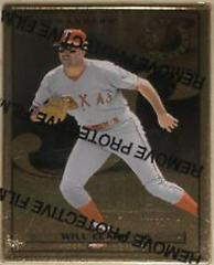 Will Clark [Gold Promo] #16 Baseball Cards 1996 Leaf Steel Prices