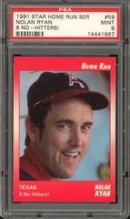 Nolan Ryan [6 No Hitters!] Baseball Cards 1991 Star Home Run Series Prices