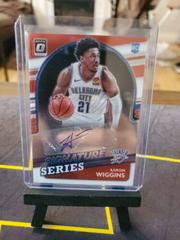 Aaron Wiggins #SS-AWG Basketball Cards 2021 Panini Donruss Optic Signature Series Prices