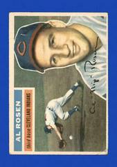 Al Rosen [White Back] #35 Baseball Cards 1956 Topps Prices