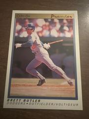 Brett Butler #16 Baseball Cards 1991 O Pee Chee Premier Prices
