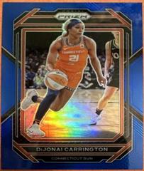 DiJonai Carrington [Blue] #1 Basketball Cards 2023 Panini Prizm WNBA Prices