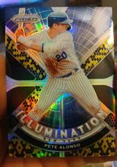 Pete Alonso [Snake Skin Prizm] #IL-10 Baseball Cards 2021 Panini Prizm Illumination Prices