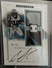 Curtis Samuel [Helmet, Nameplate Autograph] Football Cards 2017 Panini Impeccable Prices