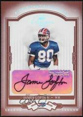 James Lofton [Significant Signatures Red] Football Cards 2004 Panini Donruss Classics Prices