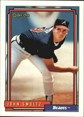 John Smoltz Baseball Cards 1992 O Pee Chee Prices
