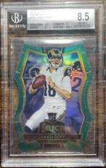 Jared Goff [Green Prizm Die Cut] #101 Football Cards 2016 Panini Select Prices