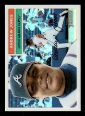 Andruw Jones [Refractor] Baseball Cards 2005 Topps Heritage Chrome Prices