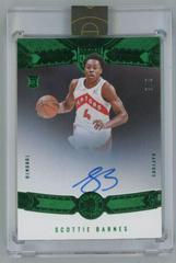 Scottie Barnes [Green] Basketball Cards 2021 Panini Eminence Autographs Prices